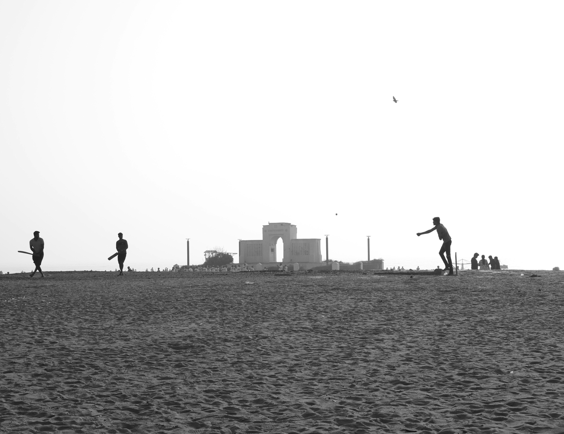 Shadow Street Cricket by Karthick Saravanan