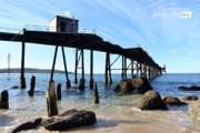 Catherine Hill Bay Jetty by Leanne Lindsay