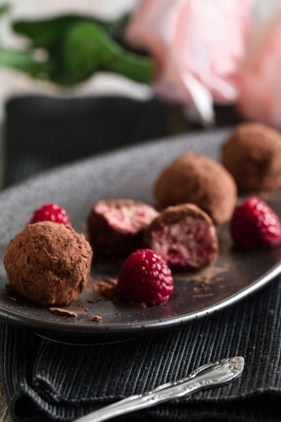 Raspberry Truffles by Jasna Verčko