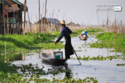 Visiting the Floating Village by Ryszard Wierzbicki