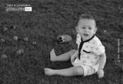 Baby Kaniel Playing at the Park by Jose Juniel Rivera-Negron