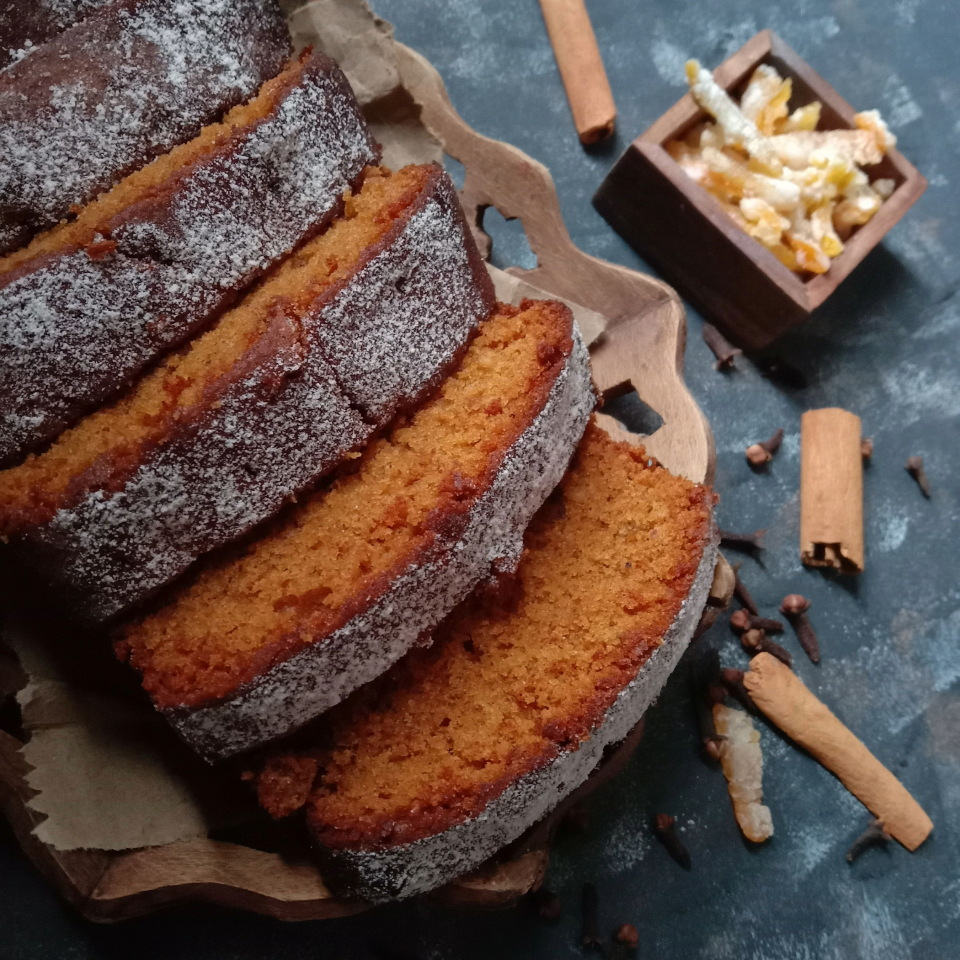 Homemade Nonalcoholic Christmas Plum Cake by Aditi Singh