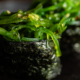 Chuka Seaweed Gunkan Sushi by Natalia Zotova