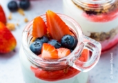 Berry Yoghurt Parfait by Muneer Majeed