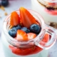 Berry Yoghurt Parfait by Muneer Majeed