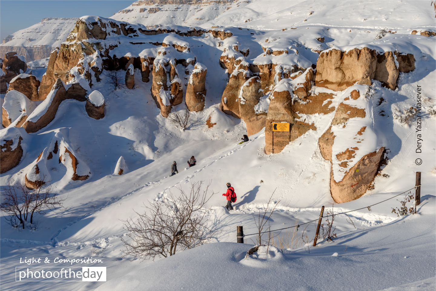 Walking in the Snow by Derya Yazar Atasever